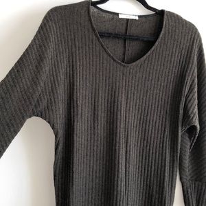 Dolman sleeve sweater